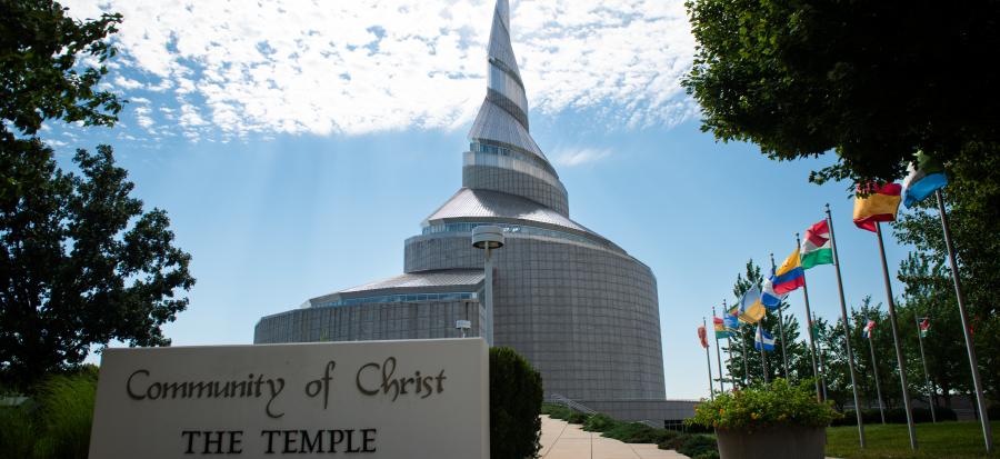 Exterior of Community of Christ Temple 