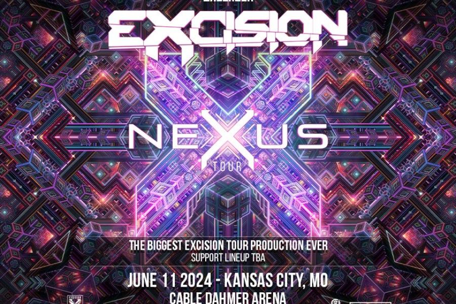 Image of the Excision Nexus Tour graphic 
