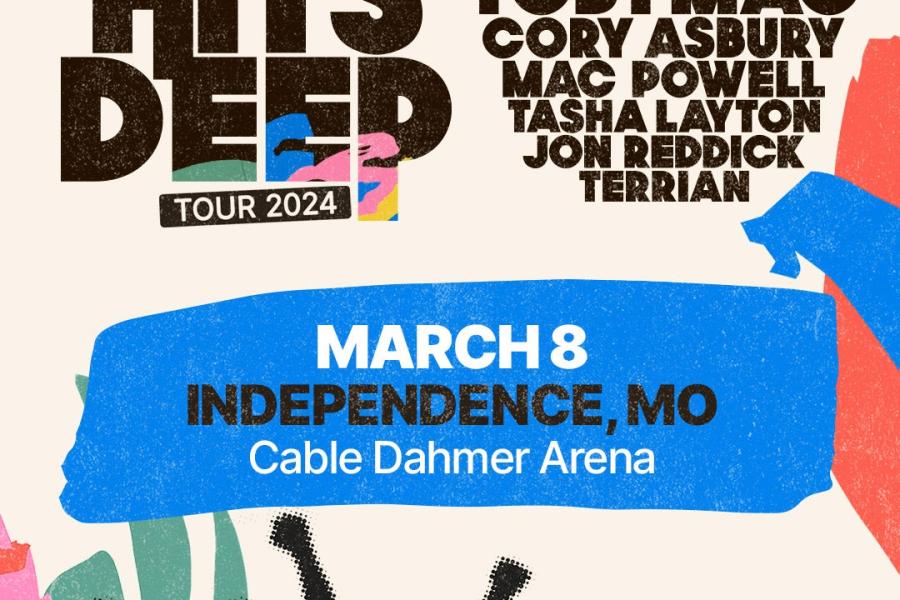 Graphic for the TobyMac Concert at Cable Dahmer Arena