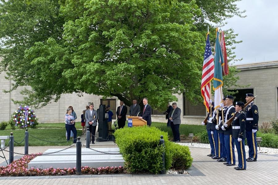 Image of the commemoration of Harry S. Truman's birthday at the Harry S. Truman Library and Museum