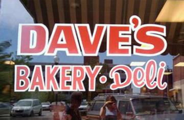 Exterior image of Dave's Bakery and Deli