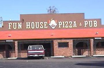Exterior image of Fun House Pizza