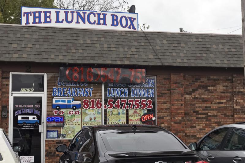 Exterior image of The Lunch Box Mexican Restaurant