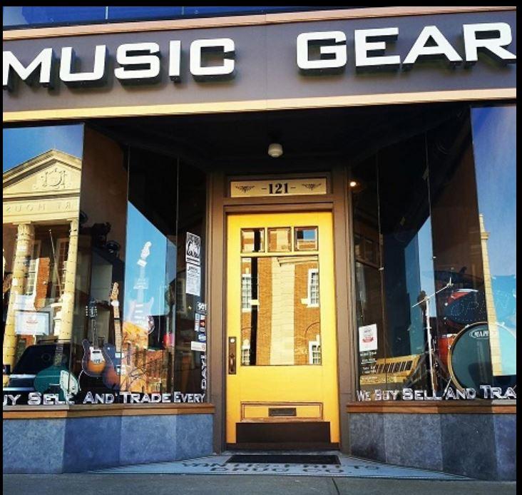 Exterior image of the Music Gear Shop