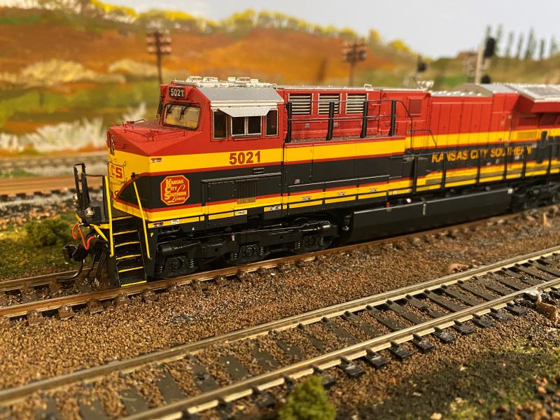Image of a model train for the Missouri Model Train Museum