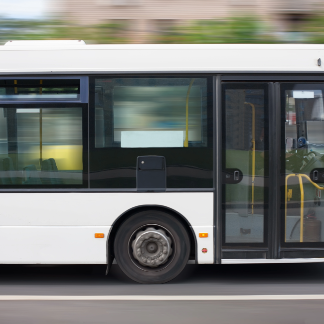 image of a public transportation bus
