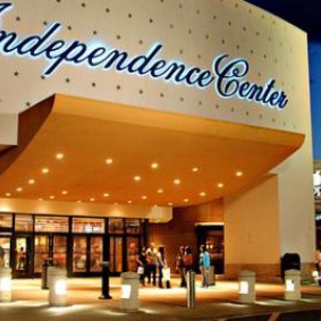 Image of the exterior of Independence Center Mall