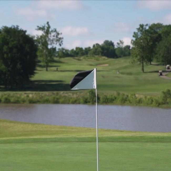 A scenic view of Winterstone Golf Course located in Independence, MO