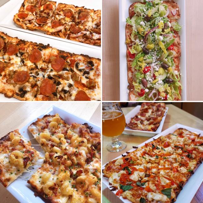 Image of flatbread foods from Flying Horse